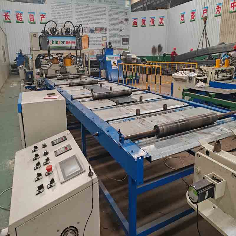 Máquina formadora de rolo para bandeja de cabos