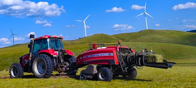 Square Baler  Three  Ropes