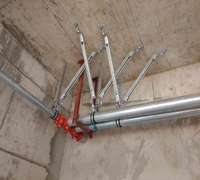 Anti-seismic bracket production line