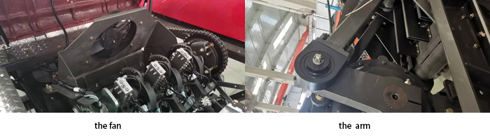 Enfardadeira de feno enfardadeira quadrada