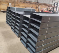 Solid Bottom Cable Tray Forming Machine