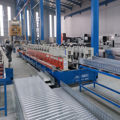 Automatic Perforated Cable Tray Forming Machine