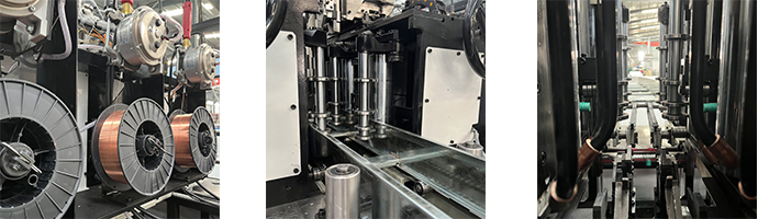 علبة كابل السلم آلة لحام أوتوماتيكية بالكامل