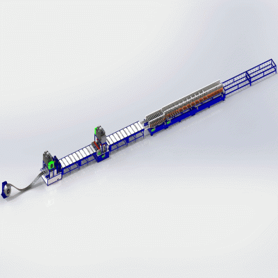 Automatic roll forming machine