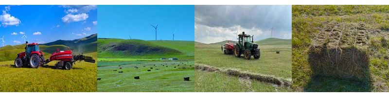 Three-Rope Square Bale Baler