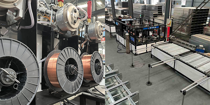 ماكينة لحام أوتوماتيكية لعلبة كابل السلم