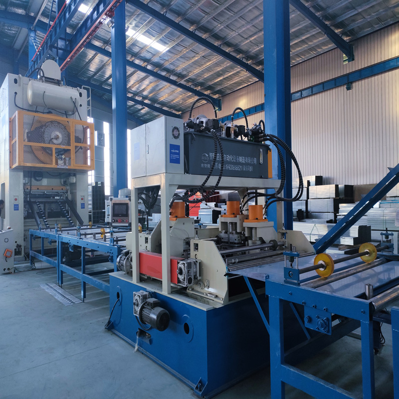 Cable Trunking Roll Forming Machine With Punch