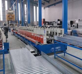 Automatic Perforated Cable Tray Forming Machine